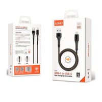 كيبل شحن ايفون من LDNIO بمنفذ USB للايفون أصلي