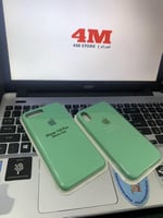 كفر ايفون 14 بلس أخضر تفاحي - كفر ايفون اكس اس أخض...