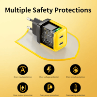 شاحن جداري + كابل من wekome