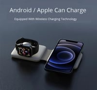 شاحن لاسلكي Mag Magnetic Safe Wireless Duo Charger