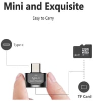 تشغيل الذاكرة على ايفون 15 تايب سي SD Card Readerf...