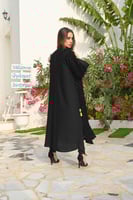 عباية بطرحة المرام قصير 5245