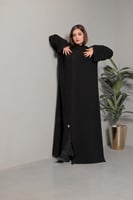 عباية بطرحة قطرات المطر