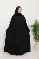 عباية بطرحة ماتش