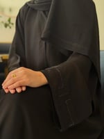 عباية بطرحة سجدة