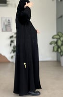 عباية بطرحة ثميلة 8234