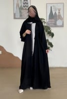 DF عباية بطرحة رحيق