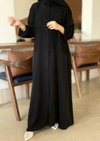 عباية بطرحة الجوري