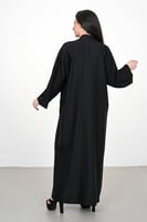 عباية بطرحة هيمانه لف ياباني