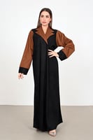 عباية بطرحة الثلوج