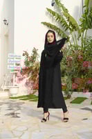 عباية بطرحة المرام قصير 5245