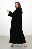 عباية بطرحة صرخات مخمل