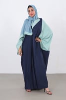 عباية بطرحة لوسيل 3 لف