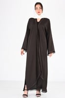 عباية بطرحة غيناء 2 لف