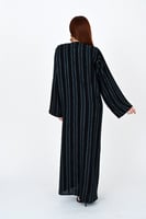 عباية بطرحة شجن 4 لف ياباني