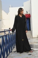 عباية بطرحة البرواز ياباني