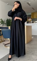 عباية بطرحة عجائب اسود