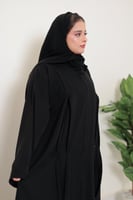 عباية بطرحة ماتش