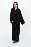 عباية بطرحة شجن 5 لف ياباني