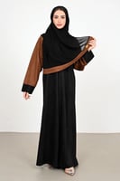 عباية بطرحة الثلوج