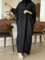 عباية بطرحة لوك مكسر