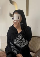 F-K عباية بطرحة سجى