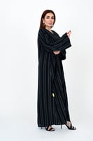 عباية بطرحة شجن 4 لف ياباني