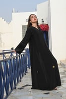 عباية بطرحة البرواز ياباني