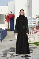 عباية بطرحة البرواز ياباني