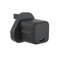 شاحن جداري منفذ Type-C بقوة إجمالي 20W يدعم تقنية...