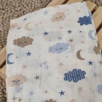 غطاء متعدد الاغراض 60*40 (blue cloud)