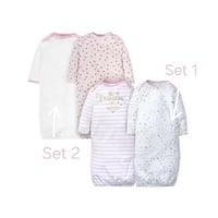 طقم 2 ثوب نوم Princess (0-6)