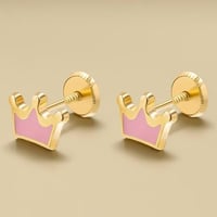 حلق التاج .. ذهب عيار 18