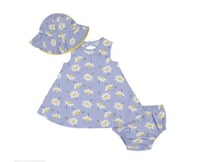 طقم فستان 3 قطع Daisies ماركة Gerber