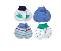 4 قفازات Dinosaur قطن عضوي ماركة Just Born