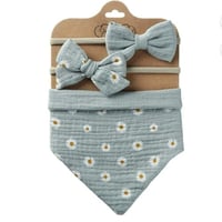 مريله مع ربطات/طوق للشعر