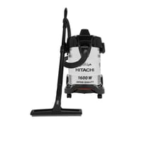 مكنسة برميل هيتاشي 25 لتر أسود رطب وجاف 1600 واط ص...