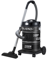 مكنسة كهربائية بلاتنيوم 25 لتر برميل 2200 واط صنع...