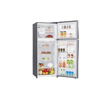 ثلاجة ذكية ال جي | فريزر علوي | مقبض خارجي | توزيع...