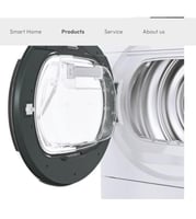 نشافة ملابس كاندي نظام مكثف - إمكانية تصريف الماء...