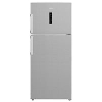 ثلاجة مع فريزر علوي اريستون فضي 19.7 قدم 557 لتر ت...