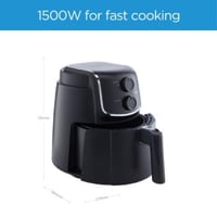 قلاية هوائية ميديا 4.76 لتر 1500 واط يدوي صنع في ا...