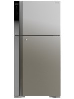 ثلاجة مع فريزر علوي هيتاشي 18 قدم فضى صنع في تايلن...