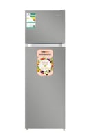 ثلاجة مع فريزر علوي كولين 5.8 قدم فضي ديفروست صنع...