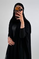 شيفون اكمام سترتش#1321