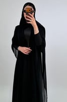 شيفون اكمام سترتش#1321