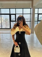 فستان سهره تفته اوف شولدرز