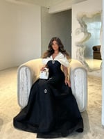 فستان سهره تفته اوف شولدرز