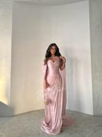 فستان روز تان سهره بليسيه بكيب