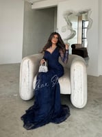 فستان سهره دانتيل كحلي